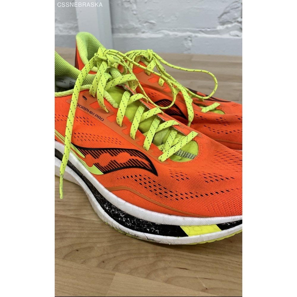 Saucony Vizi Orange Endorphin Pro Running‎ Shoes - Size 9 - Picture 7 of 8